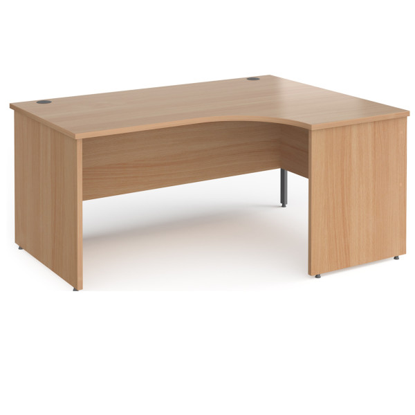 Harlow Panel End Ergonomic Corner Desk